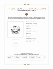 7.45 Ct. Grey Beryl from Ceylon (Sri Lanka) Scan Report