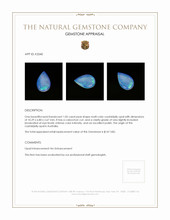 1.05 Ct. Cabochon Crystal/Jelly Opal from Australia Appraisal