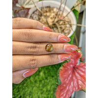 4.36 Ct. Cabochon Tiger's Eye from Ceylon (Sri Lanka) Life Style