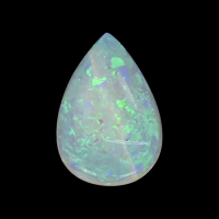1.30 Ct. Cabochon White Opal from Australia Video