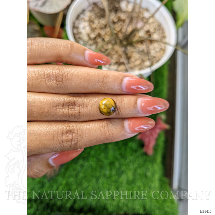 4.30 Ct. Cabochon Tiger's Eye from Ceylon (Sri Lanka)
