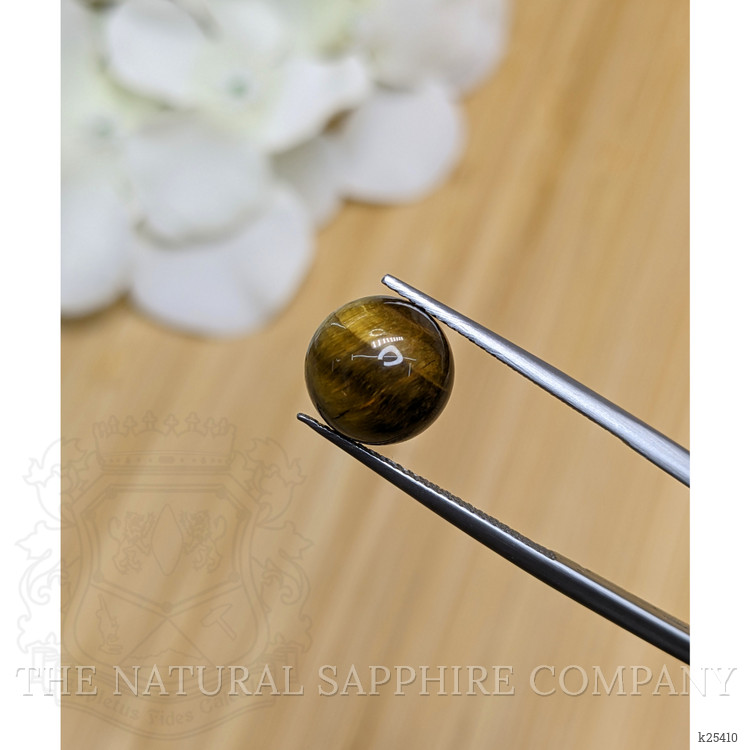 4.30 Ct. Cabochon Tiger's Eye from Ceylon (Sri Lanka)