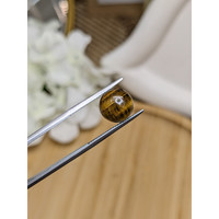 4.06 Ct. Cabochon Tiger's Eye from Ceylon (Sri Lanka) Life Style