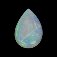 1.26 Ct. Cabochon White Opal from Australia Video