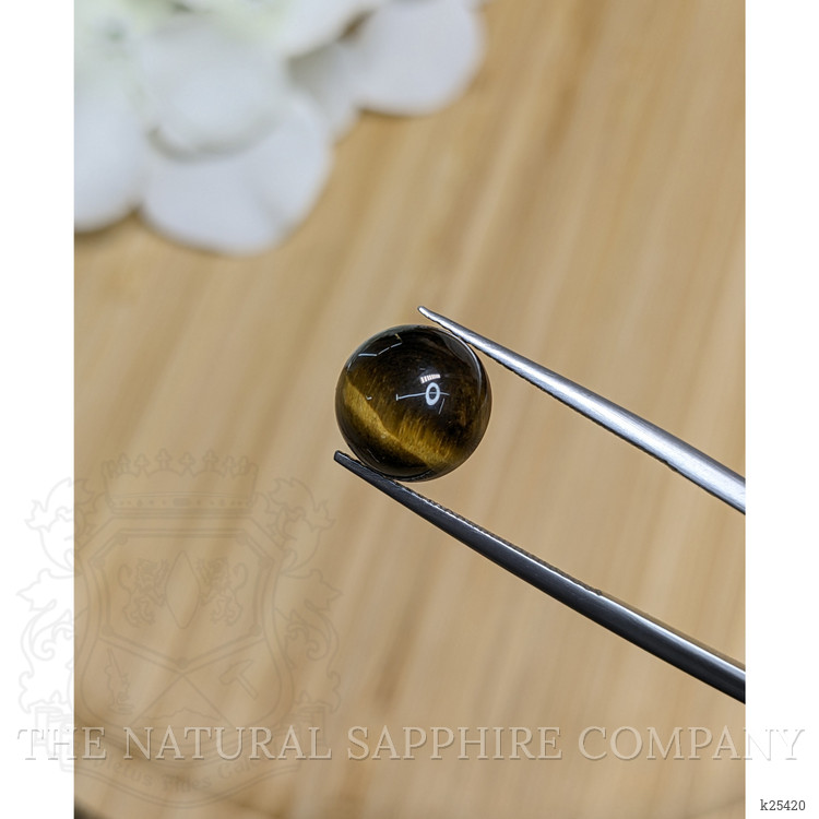 4.76 Ct. Cabochon Tiger's Eye from Ceylon (Sri Lanka)