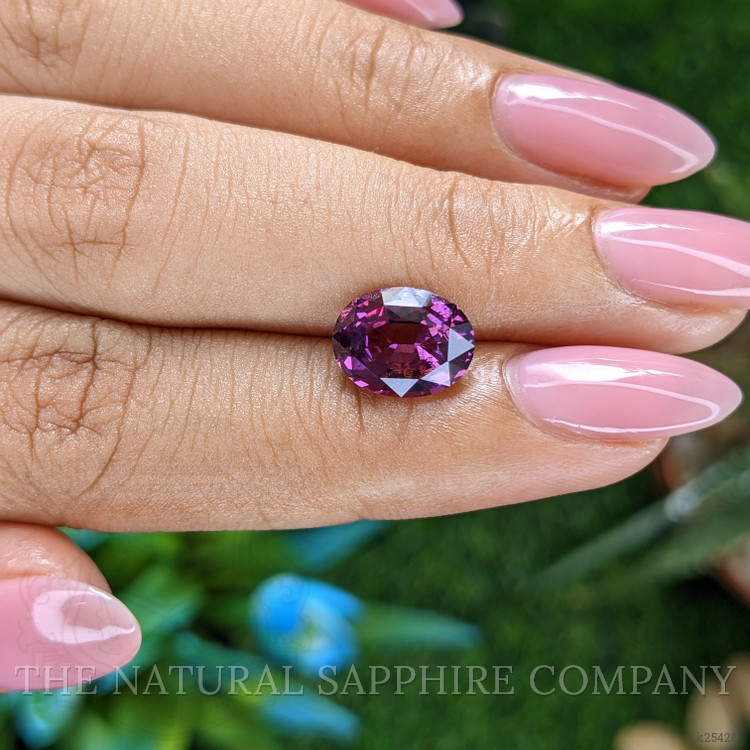 3.02 Ct. Pinkish Purple Spinel from Tanzania