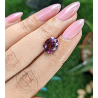 3.02 Ct. Pinkish Purple Spinel from Tanzania Life Style