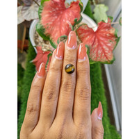 4.27 Ct. Cabochon Tiger's Eye from Ceylon (Sri Lanka) Life Style