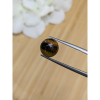 4.47 Ct. Cabochon Tiger's Eye from Ceylon (Sri Lanka) Life Style