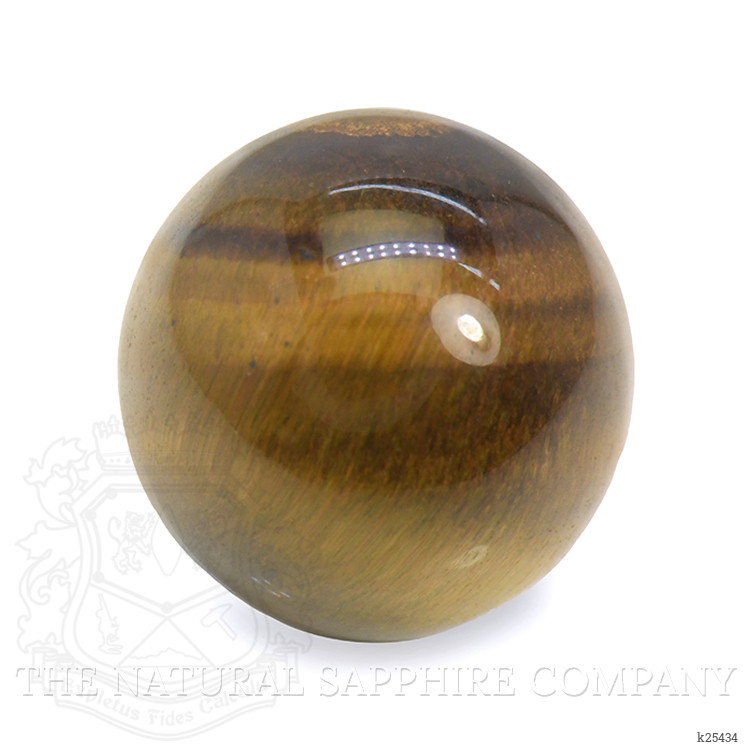 4.22 Ct. Cabochon Tiger's Eye from Ceylon (Sri Lanka)