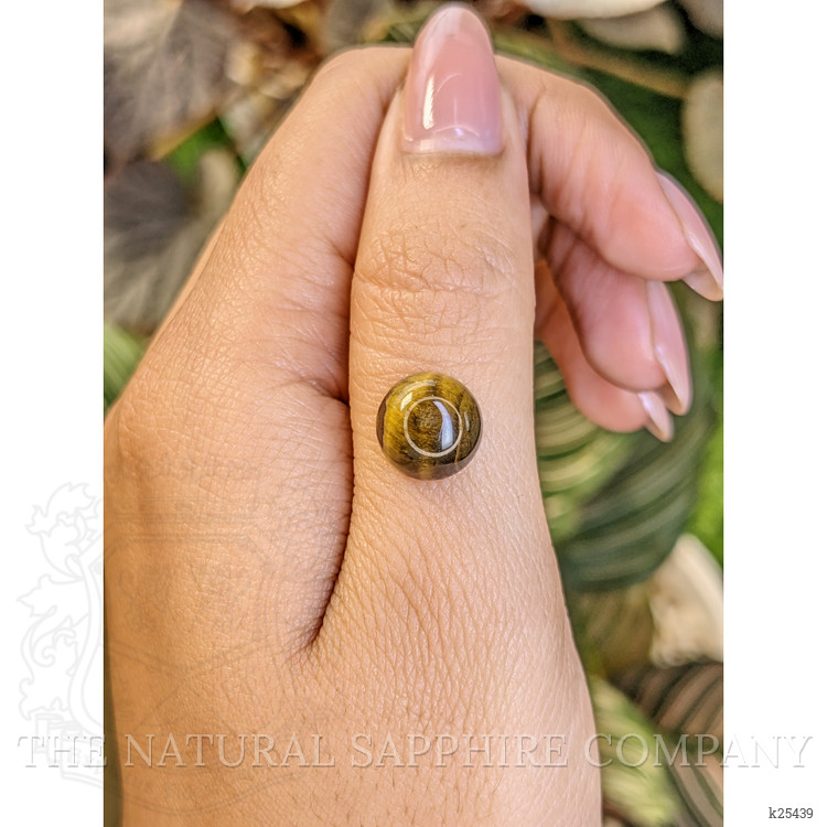 4.27 Ct. Cabochon Tiger's Eye from Ceylon (Sri Lanka)