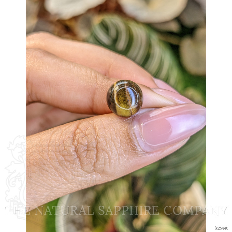 4.58 Ct. Cabochon Tiger's Eye from Ceylon (Sri Lanka)