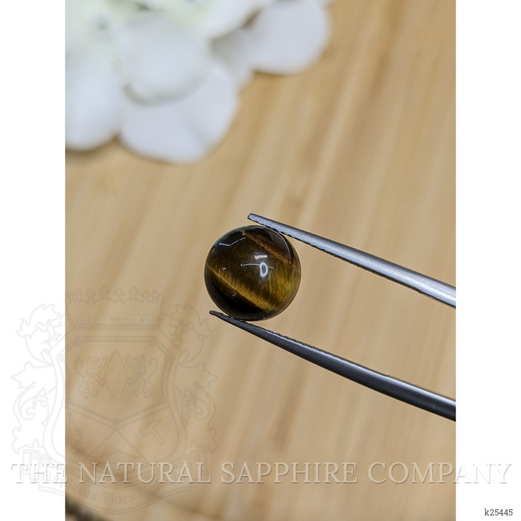 4.75 Ct. Cabochon Tiger's Eye from Ceylon (Sri Lanka)
