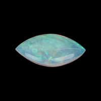 2.97 Ct. Cabochon White Opal from Australia Video