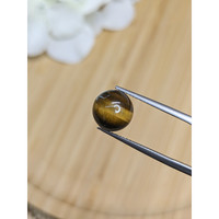 4.39 Ct. Cabochon Tiger's Eye from Ceylon (Sri Lanka) Life Style