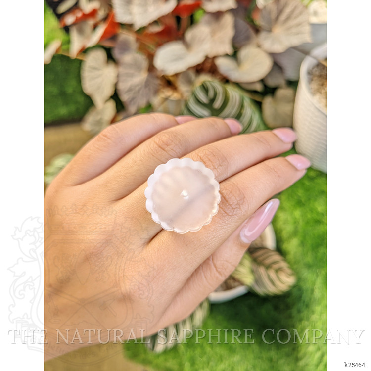 55.84 Ct. White Quartz from Madagascar