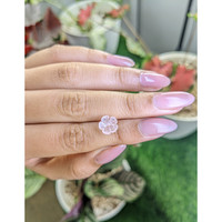 1.16 Ct. Pink Rose Quartz from Madagascar Life Style