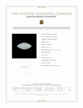 2.31 Ct. White Opal from Australia Scan Report