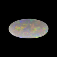 2.63 Ct. Multi Color White Opal from Australia Video