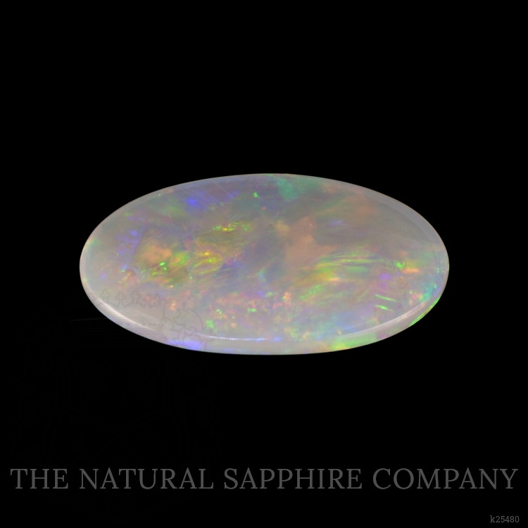 2.63 Ct. Multi Color White Opal from Australia