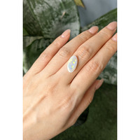 2.63 Ct. Multi Color White Opal from Australia Life Style