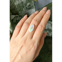 2.63 Ct. Multi Color White Opal from Australia Life Style