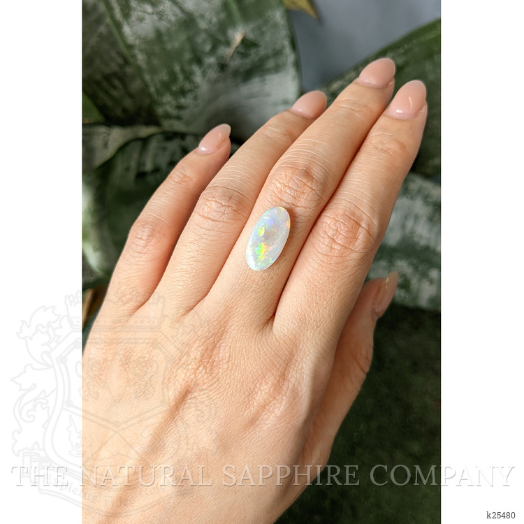 2.63 Ct. Multi Color White Opal from Australia