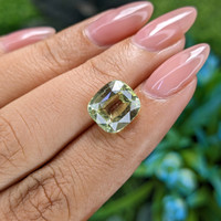 6.02 Ct. Green Chrysoberyl from Madagascar Life Style