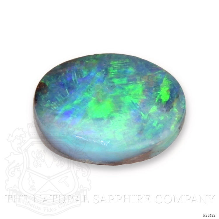 1.78 Ct. Multi Color Black Opal from Australia