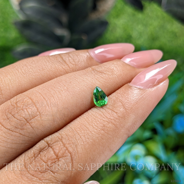 0.51 Ct. Tsavorite Garnet from Tanzania