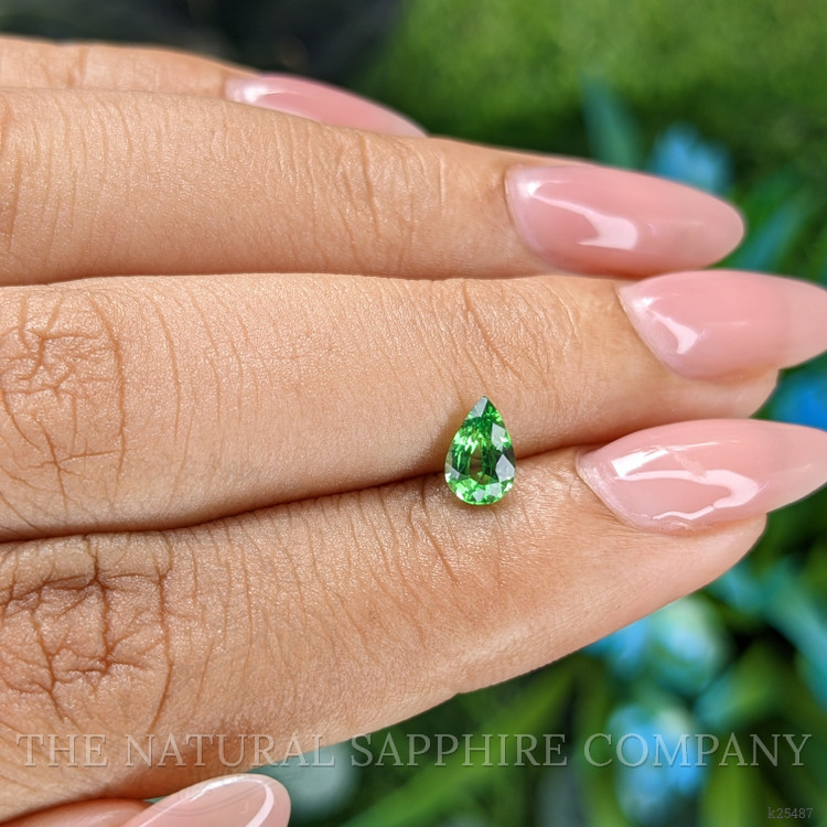 0.60 Ct. Tsavorite Garnet from Tanzania