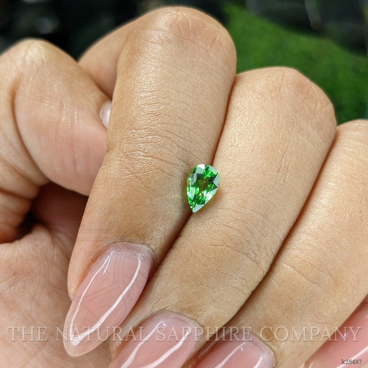 0.60 Ct. Tsavorite Garnet from Tanzania