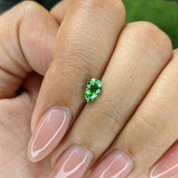 0.72 Ct. Tsavorite Garnet from Tanzania Life Style