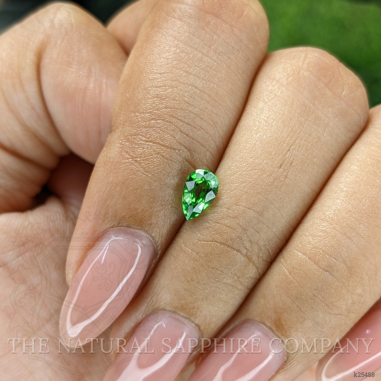0.72 Ct. Tsavorite Garnet from Tanzania