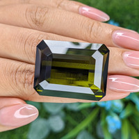 67.74 Ct. Yellowish Green Tourmaline from Tanzania Life Style