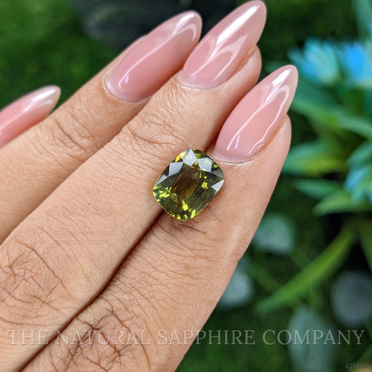 3.51 Ct. Yellowish Green Chrysoberyl from Tanzania