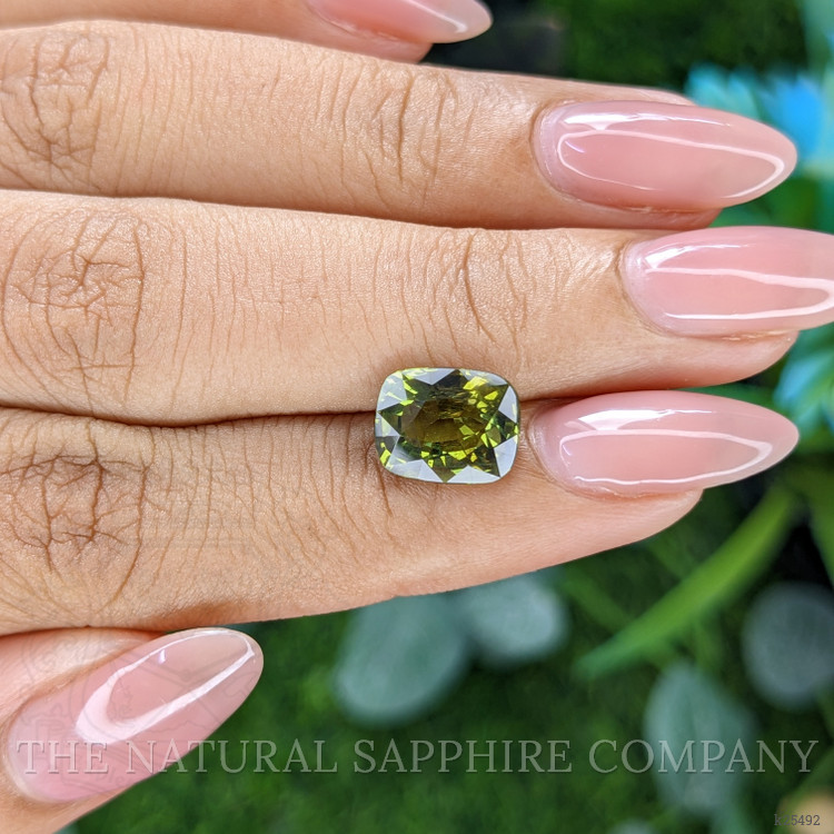 3.51 Ct. Yellowish Green Chrysoberyl from Tanzania