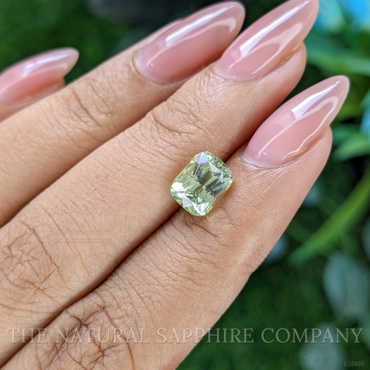 2.56 Ct. Yellowish Green Chrysoberyl from Tanzania