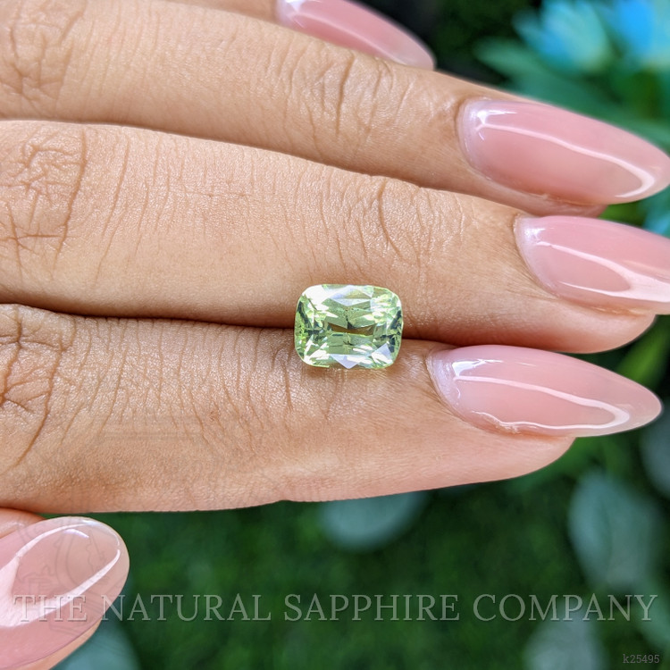 2.56 Ct. Yellowish Green Chrysoberyl from Tanzania
