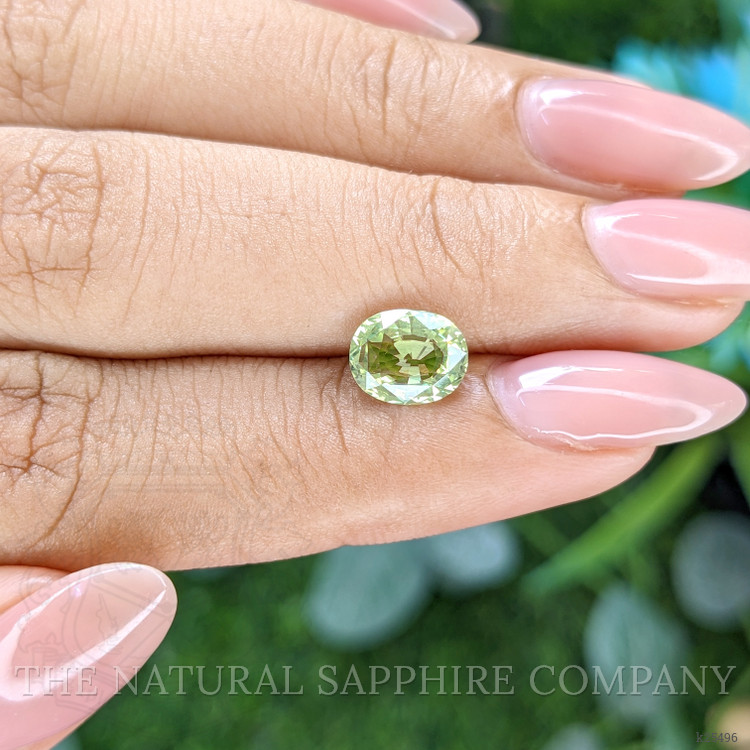 1.62 Ct. Yellowish Green Chrysoberyl from Tanzania