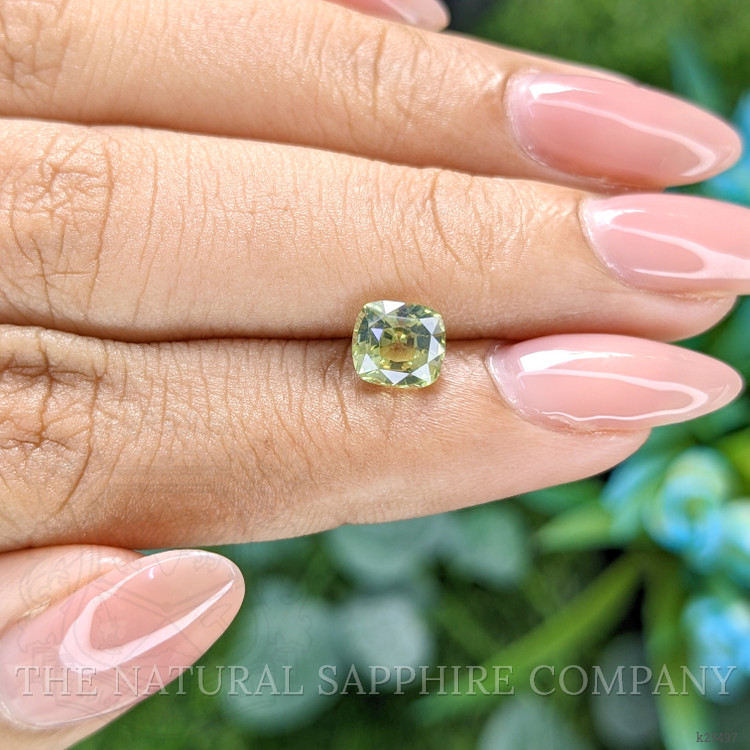 1.41 Ct. Yellowish Green Chrysoberyl from Tanzania