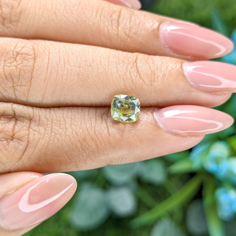 1.41 Ct. Yellowish Green Chrysoberyl from Tanzania