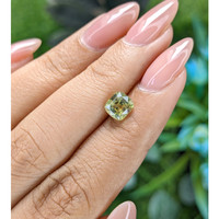 1.41 Ct. Yellowish Green Chrysoberyl from Tanzania Life Style