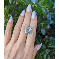 7.21 Ct. White Goshenite from Brazil Life Style