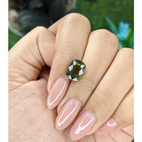 2.69 Ct. Green Tourmaline from Tanzania Life Style