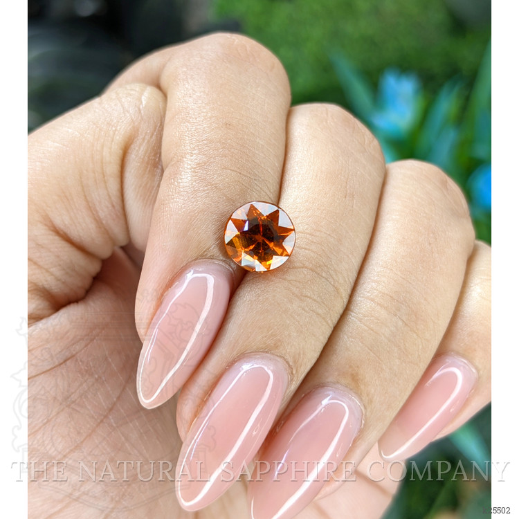 2.52 Ct. Orange Spessartite Garnet from Tanzania