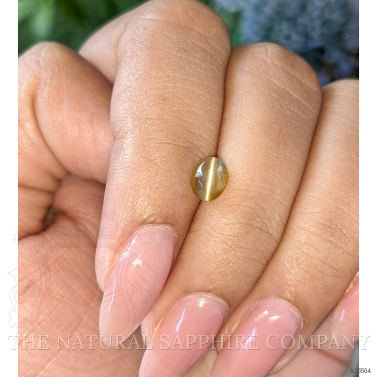 0.99 Ct. Brown Cabochon Chrysoberyl from Tanzania