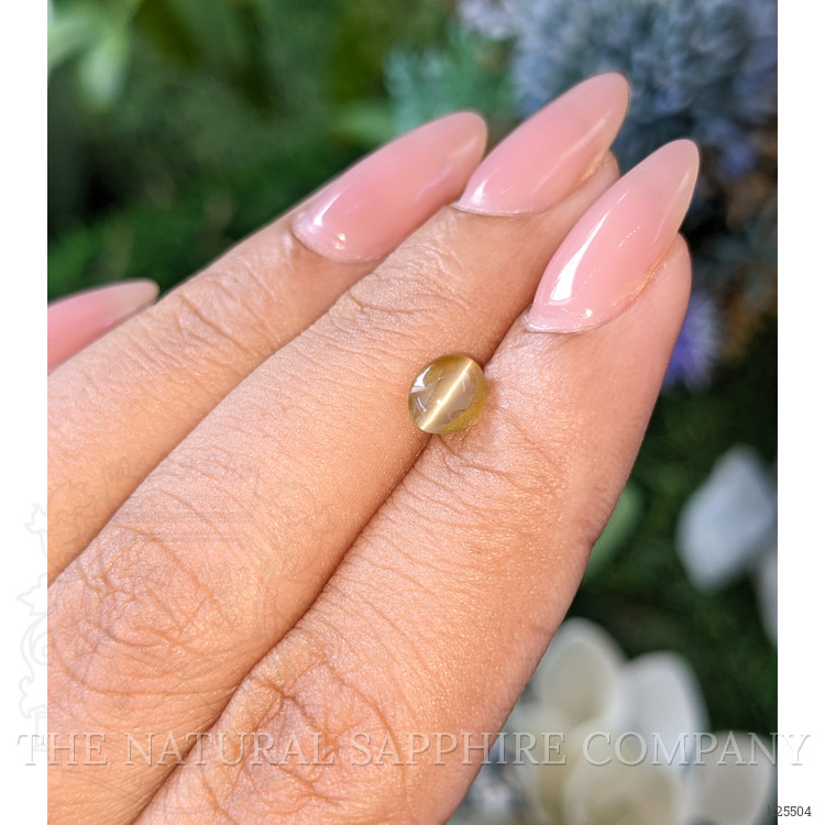 0.99 Ct. Brown Cabochon Chrysoberyl from Tanzania