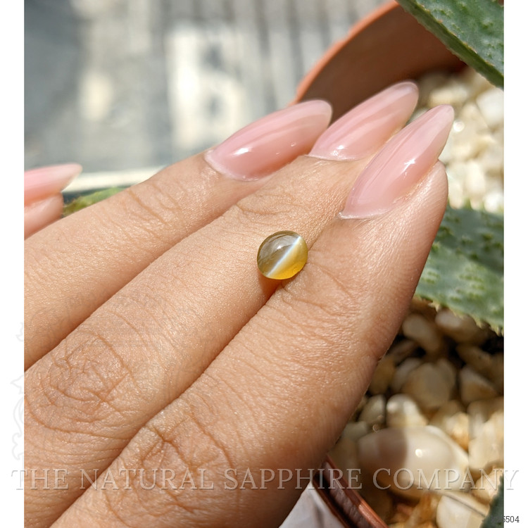 0.99 Ct. Brown Cabochon Chrysoberyl from Tanzania