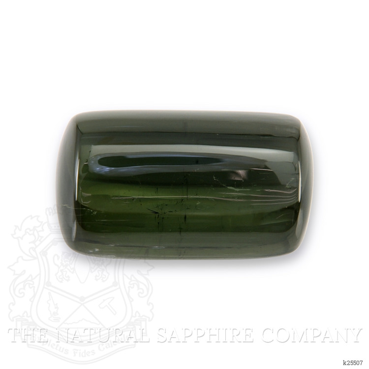 48.18 Ct. Green Cabochon Tourmaline from Brazil